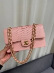 Сумка женская из натуральной кожи питона Chanel Артикул LUX-120052. Вид 1