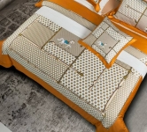 Комплект постельного белья  Hermes Артикул LUX-121934. Вид 2