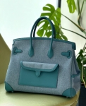 Сумка женская Birkin Cargo 35cm Hermes Артикул LUX-122147. Вид 3