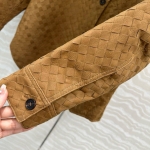 Кожаная рубашка Bottega Veneta Артикул LUX-122460. Вид 3