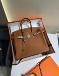 Сумка женская  Birkin, 35 PHW Hermes Артикул LUX-122498. Вид 1