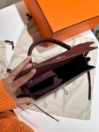 Сумка женская   Kelly, 28 cm Madame Leather Hermes Артикул LUX-122560. Вид 4