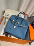 Сумка женская  Birkin 25, Togo, РHW Hermes Артикул LUX-122813. Вид 1