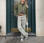 Замшевая куртка The Row Артикул LUX-123414. Вид 1