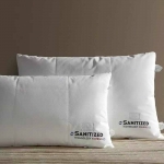  Антибактериальная пуховая подушкa SANITIZED  Артикул LUX-123594. Вид 2