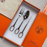 Набор столовых приборов на 6 персон Hermes Артикул LUX-123803. Вид 1