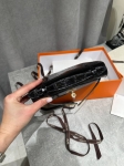 Сумка женская Kelly Pochette Crocodile Alligator Lisse Hermes Артикул LUX-123835. Вид 2