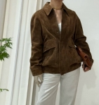 Замшевая куртка The Row Артикул LUX-123999. Вид 1