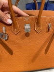 Сумка женская Birkin 25, GHW Togo Hermes Артикул LUX-124333. Вид 3