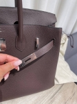 Сумка женская Birkin, 35 PHW Hermes Артикул LUX-124651. Вид 5