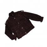 Замшевая куртка Yves Saint Laurent Артикул LUX-124894. Вид 2