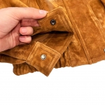 Замшевая куртка  The Row Артикул LUX-124999. Вид 3