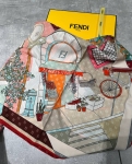 Платок Fendi Артикул LUX-125391. Вид 5