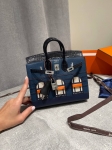  Сумка женская Birkin 20 cm, Epsom/Croc Hermes Артикул LUX-125468. Вид 1