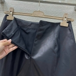 Кожаная юбка    Артикул LUX-125480. Вид 3