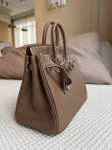 Сумка женская  Birkin , 25, swift Hermes Артикул LUX-126636. Вид 3