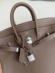 Сумка женская  Birkin , 25, swift Hermes Артикул LUX-126636. Вид 4