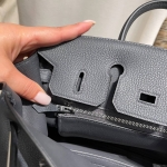  Сумка женская Birkin 25, Togo Hermes Артикул LUX-127276. Вид 2