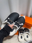 Меховые мюли Hermes Артикул LUX-127981. Вид 1
