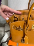  Сумка женская Birkin 25 cm  Butler Leather Hermes Артикул LUX-129862. Вид 6