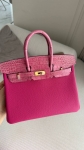 Сумка женская  Birkin , 25 cm, GHW Hermes Артикул LUX-130470. Вид 2