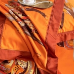 Комплект постельного белья  Hermes Артикул LUX-130681. Вид 4