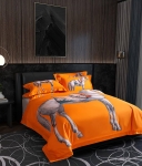 Комплект постельного белья  Hermes Артикул LUX-130679. Вид 1