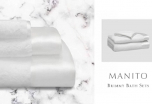 Набор из 3-х полотенец Manito  Артикул LUX-130925. Вид 2