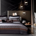 Комплект постельного белья  Hermes Артикул LUX-131070. Вид 3