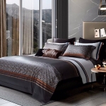 Комплект постельного белья  Hermes Артикул LUX-131070. Вид 4