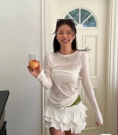 Лонгслив  Miu Miu Артикул LUX-131272. Вид 3