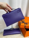 Сумка женская  Kelly Pochette Hermes Артикул LUX-131516. Вид 3