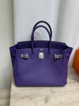   Сумка женская  Birkin, 30 , PHW Togo  Hermes Артикул LUX-131539. Вид 1