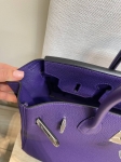   Сумка женская  Birkin, 30 , PHW Togo  Hermes Артикул LUX-131539. Вид 3