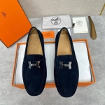 Мокасины Hermes Артикул LUX-131634. Вид 1