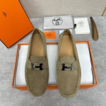 Мокасины Hermes Артикул LUX-131633. Вид 3