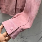 Замшевая куртка Yves Saint Laurent Артикул LUX-131639. Вид 3