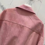 Замшевая куртка Yves Saint Laurent Артикул LUX-131639. Вид 4