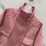 Замшевая куртка Yves Saint Laurent Артикул LUX-131639. Вид 5