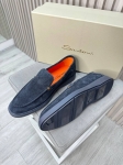 Лоферы Santoni  Артикул LUX-131737. Вид 2