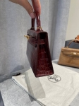 Сумка женская Kelly mini Crocodile Alligator Lisse Hermes Артикул LUX-131771. Вид 2