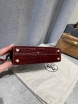 Сумка женская Kelly mini Crocodile Alligator Lisse Hermes Артикул LUX-131771. Вид 6