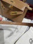 Сумка женская Kelly mini Crocodile Alligator Lisse Hermes Артикул LUX-131770. Вид 2