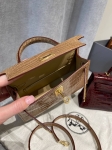 Сумка женская Kelly mini Crocodile Alligator Lisse Hermes Артикул LUX-131770. Вид 7