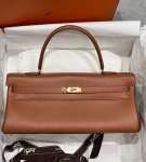 Сумка женская Birkin Shoulder 42 Swift leather Hermes Артикул LUX-131795. Вид 1