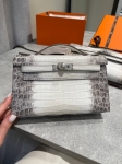 Сумка женская Kelly Pochette Himalaya Hermes Артикул LUX-132372. Вид 3