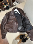 Куртка кожаная Yves Saint Laurent Артикул LUX-132455. Вид 2