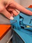 Сумка женская s Birkin, 25 , GHW Togo  Hermes Артикул LUX-132634. Вид 5