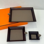 Набор из 3-х подносов Hermes Артикул LUX-133172. Вид 2