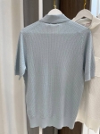 Рубашка-поло в рубчик  Brunello Cucinelli Артикул LUX-133209. Вид 6